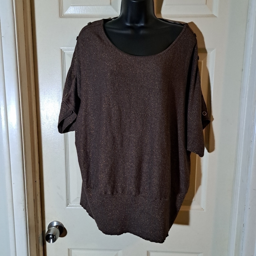Lane Bryant sparkly blouse size 18/20